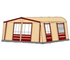 Te Velde Voortent Prelude 350 Cm Bordeaux 9 Te Velde Voortent Prelude 350 Cm Bordeaux -Winkel Caravanaccessoires 14 tevelde voortent prelude bordeaux 350 rechts 2