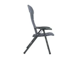 Crespo Kampeer Standen Stoel AP-238 Xl Air-deluxe Grijs Kleur 86 -Winkel Caravanaccessoires 17 3 crespo kampeerstoel ap 238 xl air de luxe kleur 86 grijs