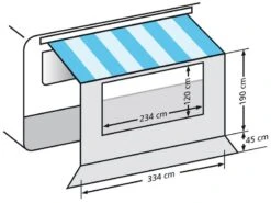 Eurotrail Universele Voorwand Met Raam 350 -Winkel Caravanaccessoires 21 1 eurotrail universele voorwand met raam 350 etct 0023 350