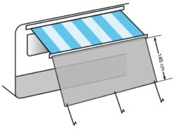 Eurotrail Sunblocker 300 X 140 Cm 9 Eurotrail Sunblocker 300 X 140 Cm -Winkel Caravanaccessoires 23 3 eurotrail sunblocker 300 x 140 cm etct0025