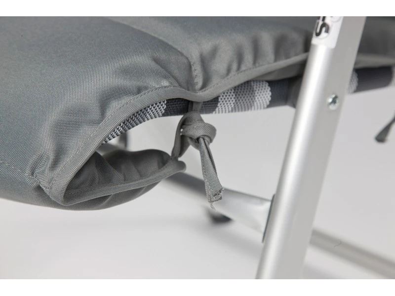 Bo Camp Stoelkussen Luxe Grijs 5 Bo Camp Stoelkussen Luxe Grijs - Afbeelding 3