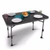 Kampa Dometic Kampeertafel Element Table Large (Charcoal) -Winkel Caravanaccessoires 25 0 kampa kampeertafel element table large charcoal