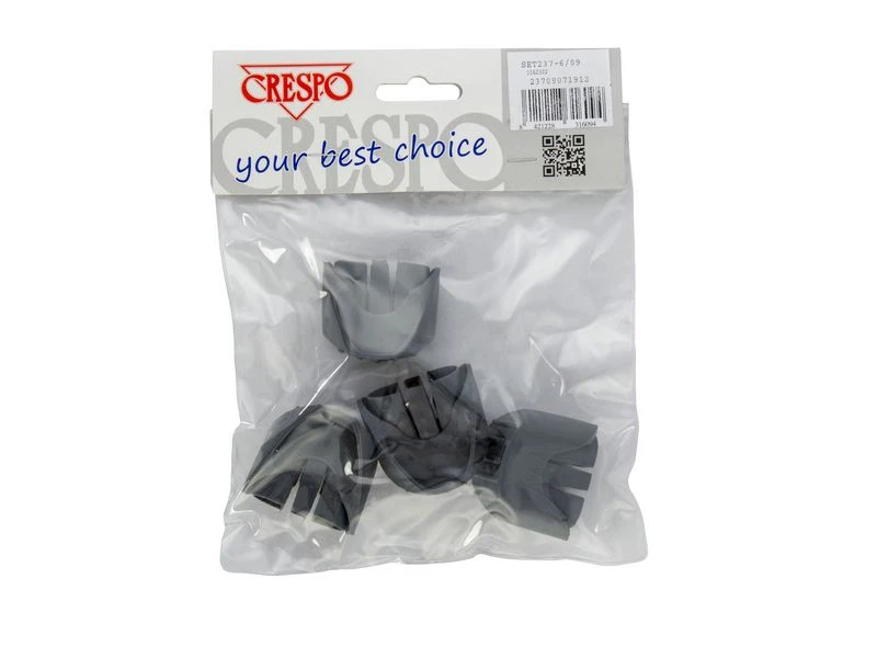 Crespo Onderdop Standenstoel 4 Stuks Antraciet 4 Crespo Onderdop Standenstoel 4 Stuks Antraciet - Afbeelding 2