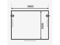 Kampa Dometic Opblaasbare Voortent Grande Air All-season 390 M -Winkel Caravanaccessoires 38 1 kampa dometic opblaasbare voortent grande air all season 390 m 9120001110