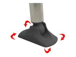 Crespo Kampeer Tafel AP-245 Zwart Kleur 89 -Winkel Caravanaccessoires 49 4 crespo tafel ap 245 kleur 80 zwart water en hittebestendig