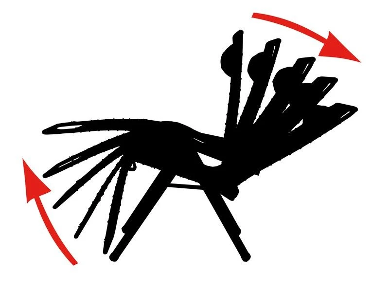 Crespo Kampeer Relax Stoel Al-232 Deluxe Donker Grijs Kleur 40 6 Crespo Kampeer Relax Stoel Al-232 Deluxe Donker Grijs Kleur 40 - Afbeelding 4