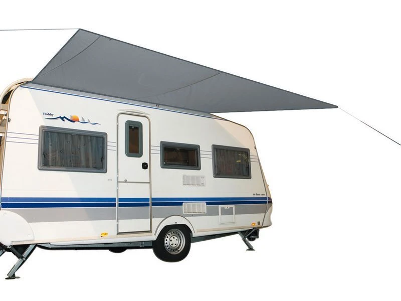 Bo-Camp Caravanluifel Travel L Grijs 3 Bo-Camp Caravanluifel Travel L Grijs