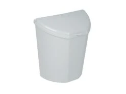 Bo-Camp Afvalbak Compact 6 Liter Grijs