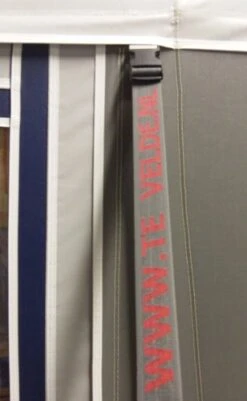 Hele Luifel Voor Voortent Aanritsbaar De Vaart Standaard Serie -Winkel Caravanaccessoires te velde stormband