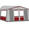 Te Velde Voortent De Vaart Lux 240 Cm Bordeaux -Winkel Caravanaccessoires te velde voortenten de vaart lux 240 cm diep bordo links
