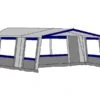 Hele Luifel Voor Voortent Aanritsbaar De Vaart Standaard Serie -Winkel Caravanaccessoires te velde voortenten hele luifel aanritsbaar voor voortent de vaart standaard links blauw6